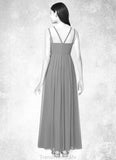 Grace A-Line Sweetheart Neckline Chiffon Floor-Length Junior Bridesmaid Dress STGP0020006