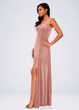 Samantha A-Line Lace Floor-Length Dress STGP0019750