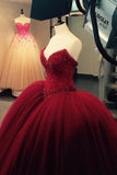 2024 Luxurious Quinceanera Dresses Sweetheart Ball Gown PLS1D234