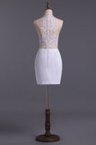 2024 Hot Selling Column Homecoming Dresses Short/Mini With PQQ96S26