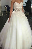 2024 New Arrival Sweetheart Wedding Dresses Tulle PL52C4NR