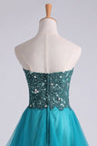 2024 Homecoming Dress Sweetheart A Line With Applique And P2RDS4XB