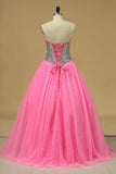 2024 Quinceanera Dresses Ball Gown Sweetheart With PRH2Y474
