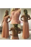 2024 Scoop Beaded Bodice Prom Dresses A Line P7DKS4DY